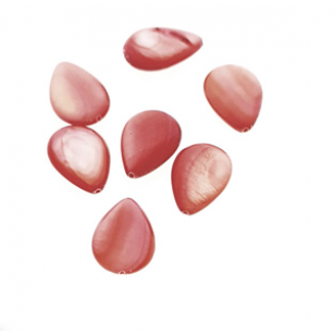 Kraal Schelp Druppel 18x13mm