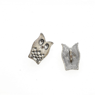Knoop Uil  24x13mm 2 gaten
