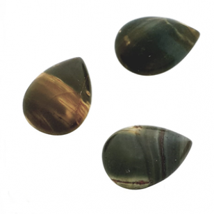 Plaksteen Unakite 25x18mm