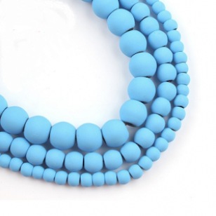 Kralen Hematiet SBlue 6mm