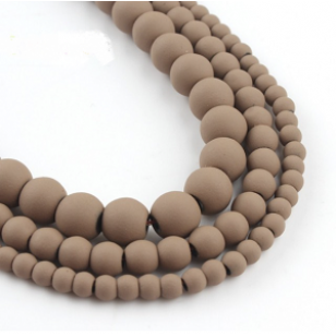Kralen Hematiet 6mm Brown