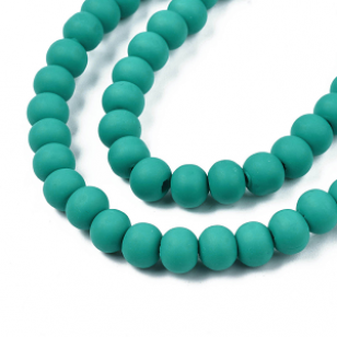 Polymeer Klei Kralen 6mm Groen