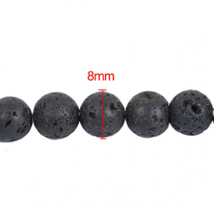 Armband Dumbbell Lava-steen