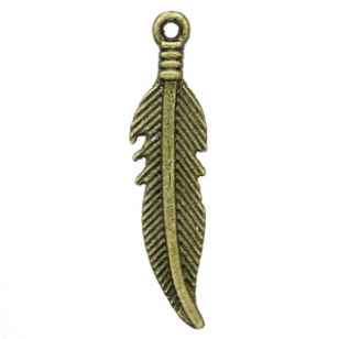 Bedel Brons Veer 25x6mm