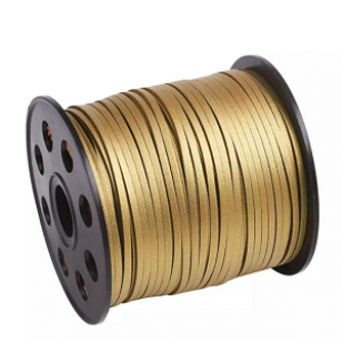 Suede Koord 3mm Goud 