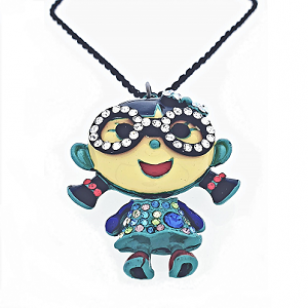 Ketting Meisje Bril Swarovski