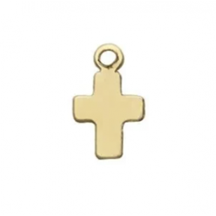 Bedel 14K gold Brass Cross