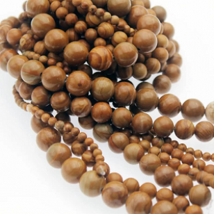 Kralen Wood Jasper 6mm