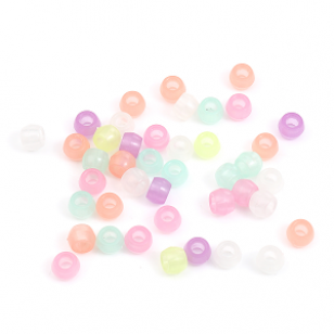 Kralen Glow in the Dark 8x6mm 50x