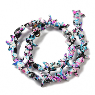 Kralen Zeester Black/Rose