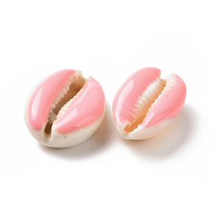 Schelp Kauri Roze 21mm