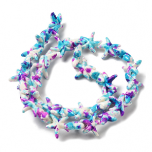 Kralen Zeester Turkoois-Paars