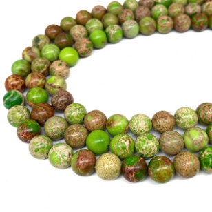 Kralen Jasper Forest 8mm