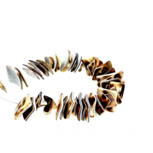 Schelp Kralen Stukjes Leopard