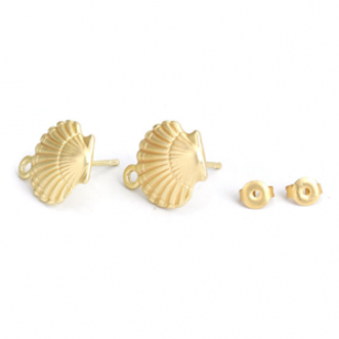 Oorbellen Schelp RVS Maken