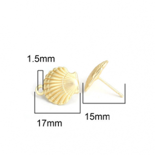 Oorbellen Schelp RVS Maken