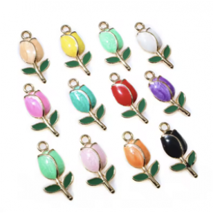 Bedel Goud Emaille Tulp