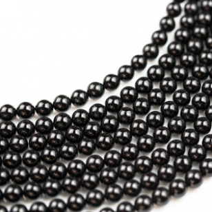 Kraal Onyx 4mm Zwart