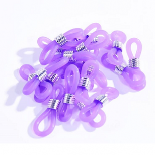 Bril Siliconen Ringetje Zilver