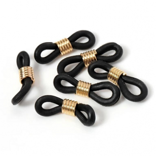 Bril Siliconen Ringetje Goud