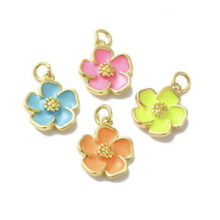 Bedel rvs  Bloem 18K Brass