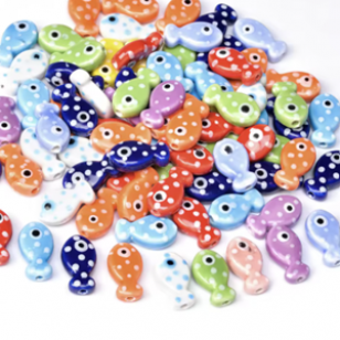 Kraal Ceramic Vis 19x15mm