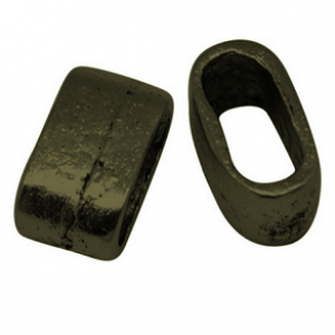 Schuiver Brons 13x7mm 