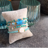 Armbanden Set Vis 4 stuks