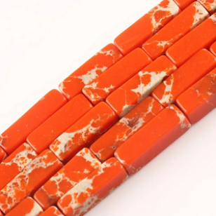 Kralen Jasper Sediment Orange