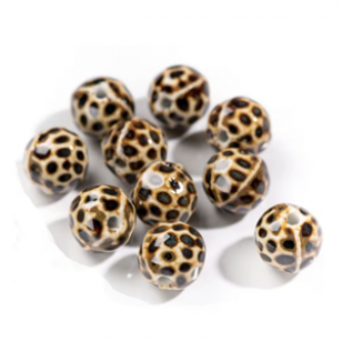 Kraal Keramiek Leopard 15mm
