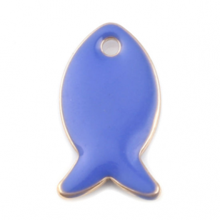 Bedel Emaille Vis RoyalBlue