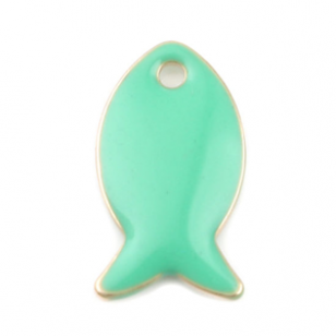 Bedel Vis Emaille LightGreen