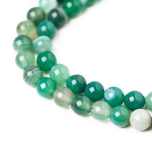 Kralen Green Agate 4mm