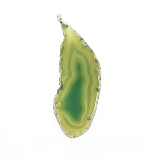 Hanger Agate Groen 100x40mm