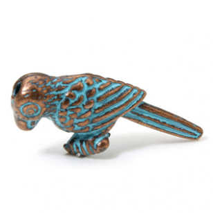 Kraal Patina Blauw Papagaai