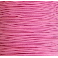 Elastiek Koord 1mm Roze-5mtr