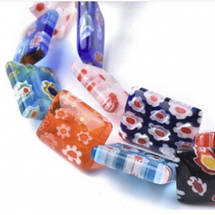 Milifiori Kralen 10 stuks 10x12mm