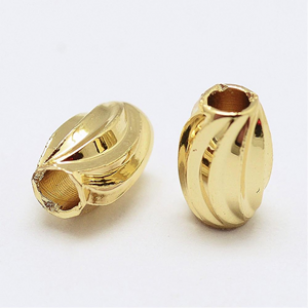 Kralen rvs 6x4mm 5x