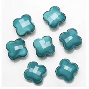 Kraal Facet Klaver4 Teal