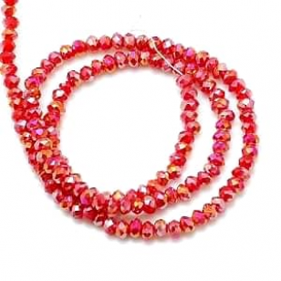 Glaskralen Facet Rood AB 138x