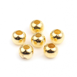 Kralen Goud 6mm 30x