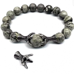 Kraal Draken Poot RVS