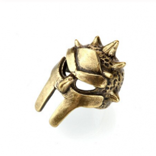 Kraal Helm Brons 25x18mm