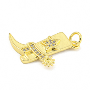 Bedel Cowboy Laars Zirkonia 18K