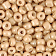 Rocailles 4mm Chamois Beige