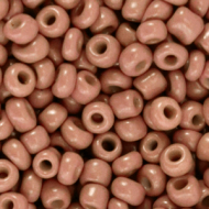 Rocailles 4mm Fired Brick Brown
