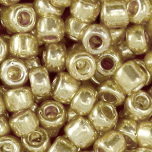 Rocailles 4mm Gold Champagne
