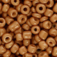 Rocailles 4mm Honeycomb Brown