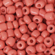 Rocailles 4mm Neon Coral Orange