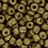 Rocailles 4mm Olive Green
